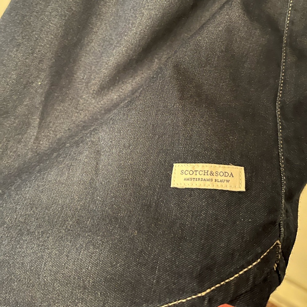 NWOT Scotch and Soda | Denim button-down dress shirt - Picture 4 of 10